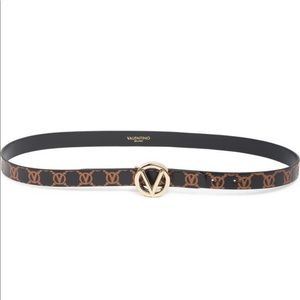 Valentino by Mario Valentino baby logo leather belt